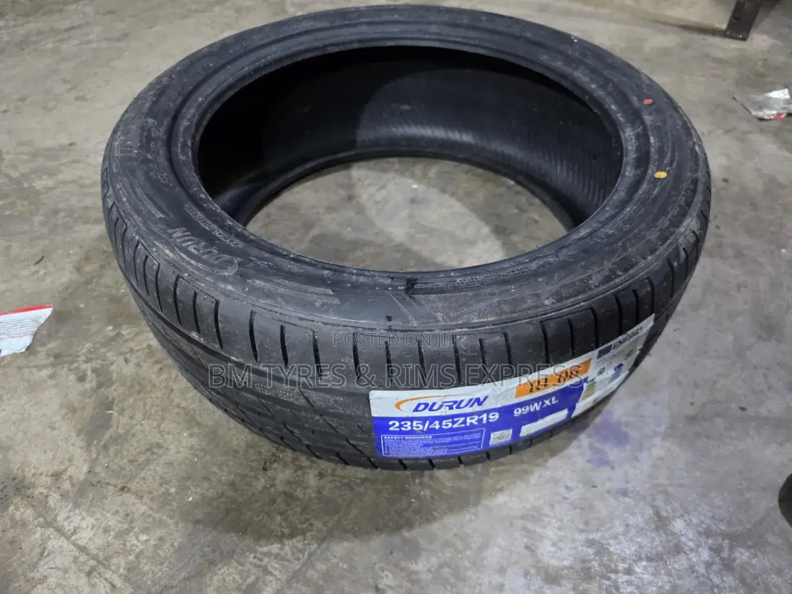 235 /45 R19 Durun Tires (Xl)