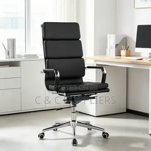 Ergonomic Leather Swivel Boss Chair.