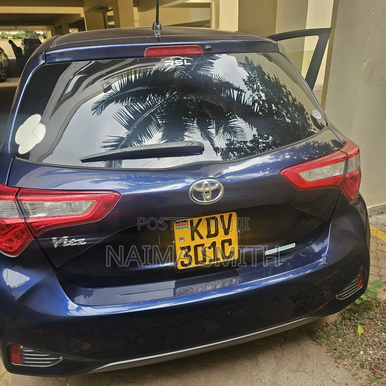 Toyota Vitz 2019 Blue