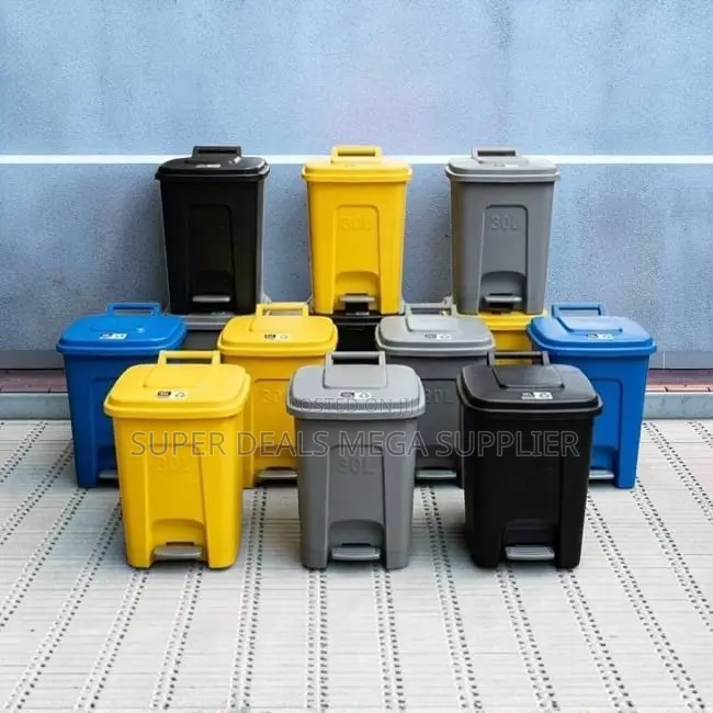 Supplier Prices Home 30L Litres Step Pedal Dust Bin Trash Cans