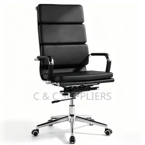 Ergonomic Leather Swivel Boss Chair.