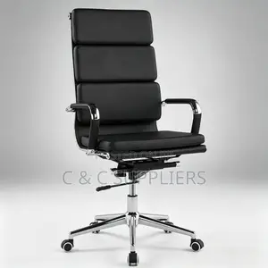 Ergonomic Leather Swivel Boss Chair.