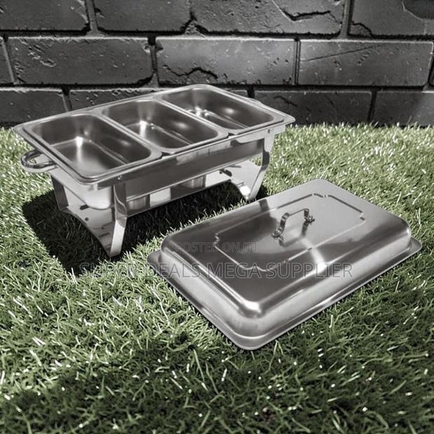 Discounted Prices 11L Stainless Steel Triple Chafing Dish