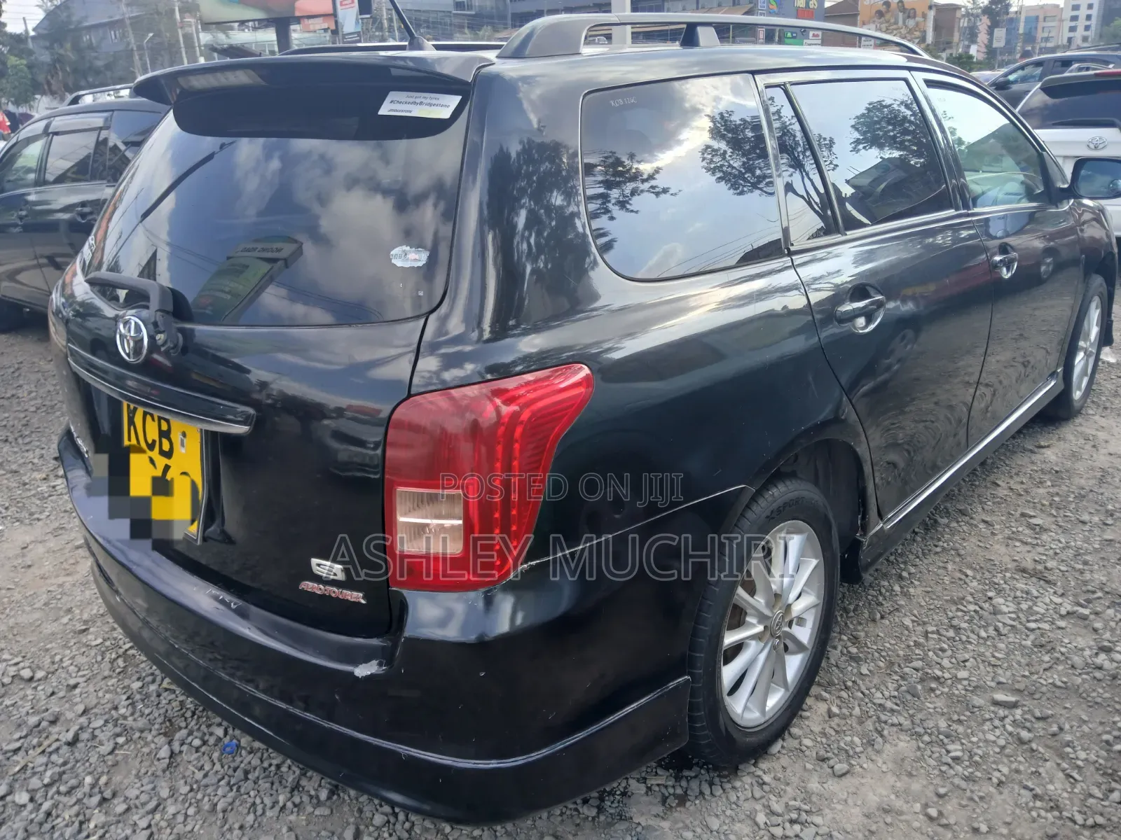 Toyota Corolla Fielder 2007 Black