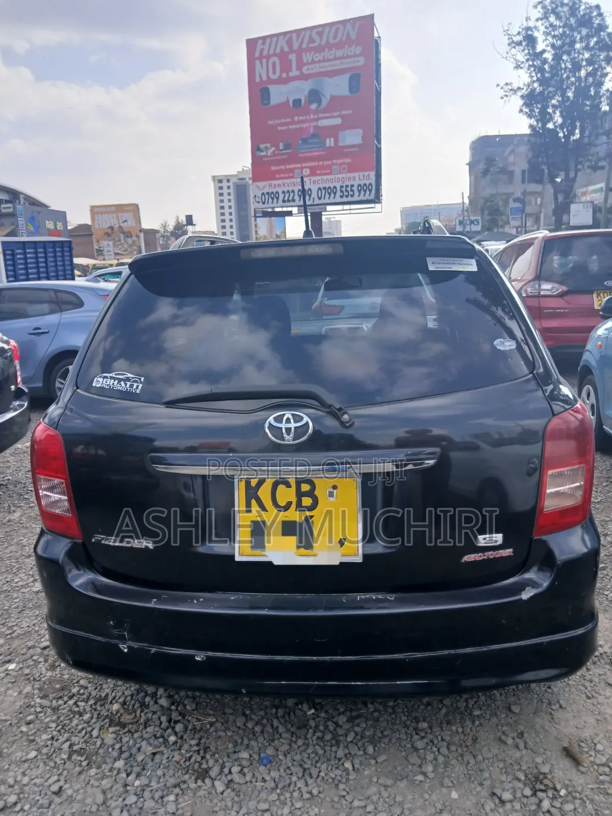 Toyota Corolla Fielder 2007 Black