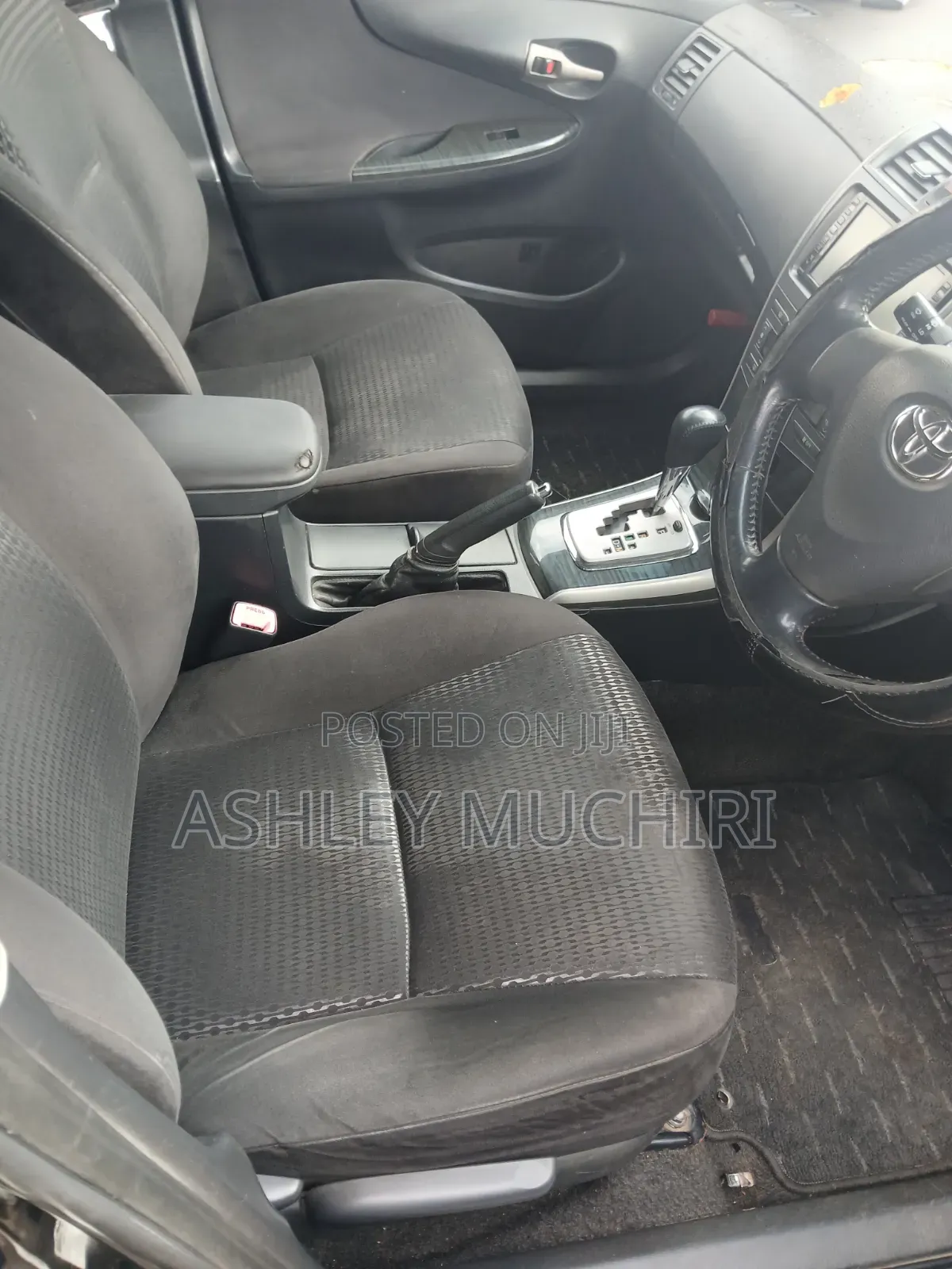 Toyota Corolla Fielder 2007 Black