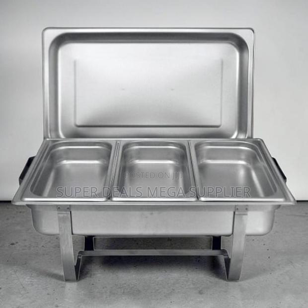 Lowest Prices 11L Stainless Steel Triple Chafing Dish