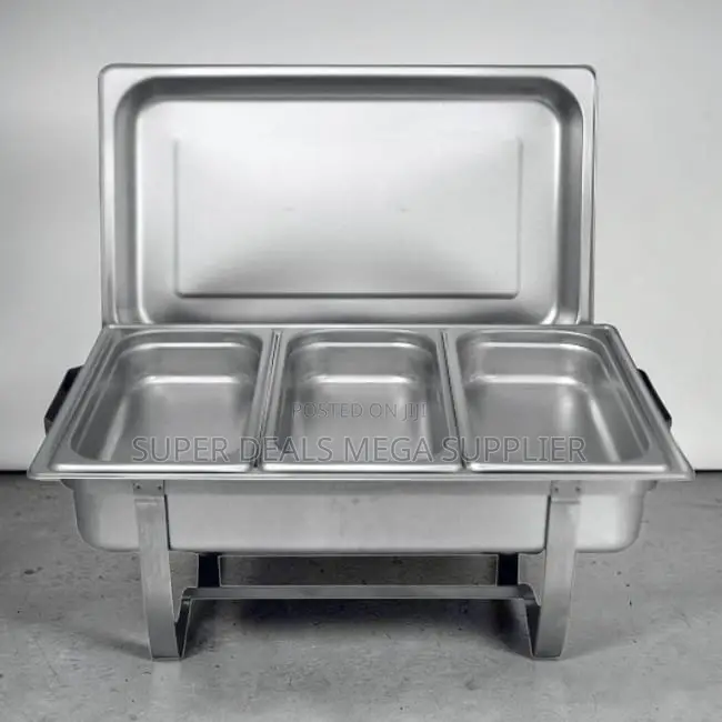 Lowest Prices 11L Stainless Steel Triple Chafing Dish