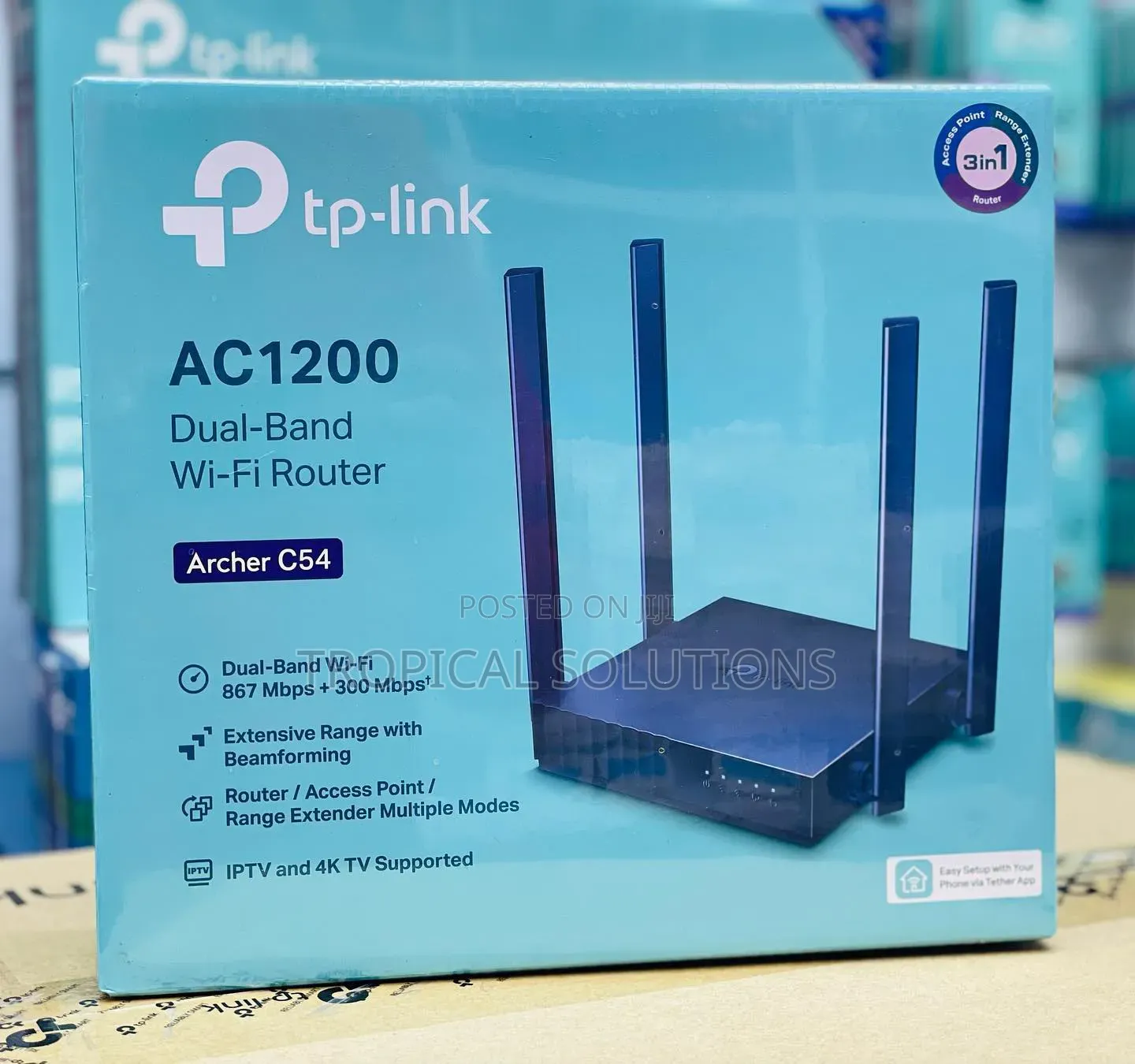 TP-Link Archer C54 - AC1200 Dual-Band Wi-Fi Router// Archer C54 Availa