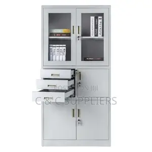 2-Door File Cabinet With an Inbuilt Safe