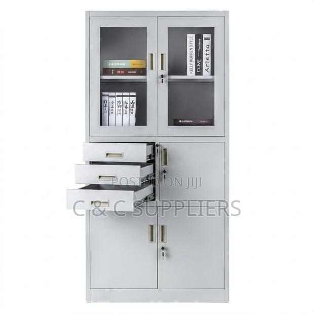 2-Door File Cabinet With an Inbuilt Safe - thumbnail 2