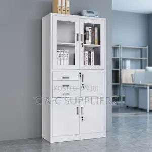 2-Door File Cabinet With an Inbuilt Safe
