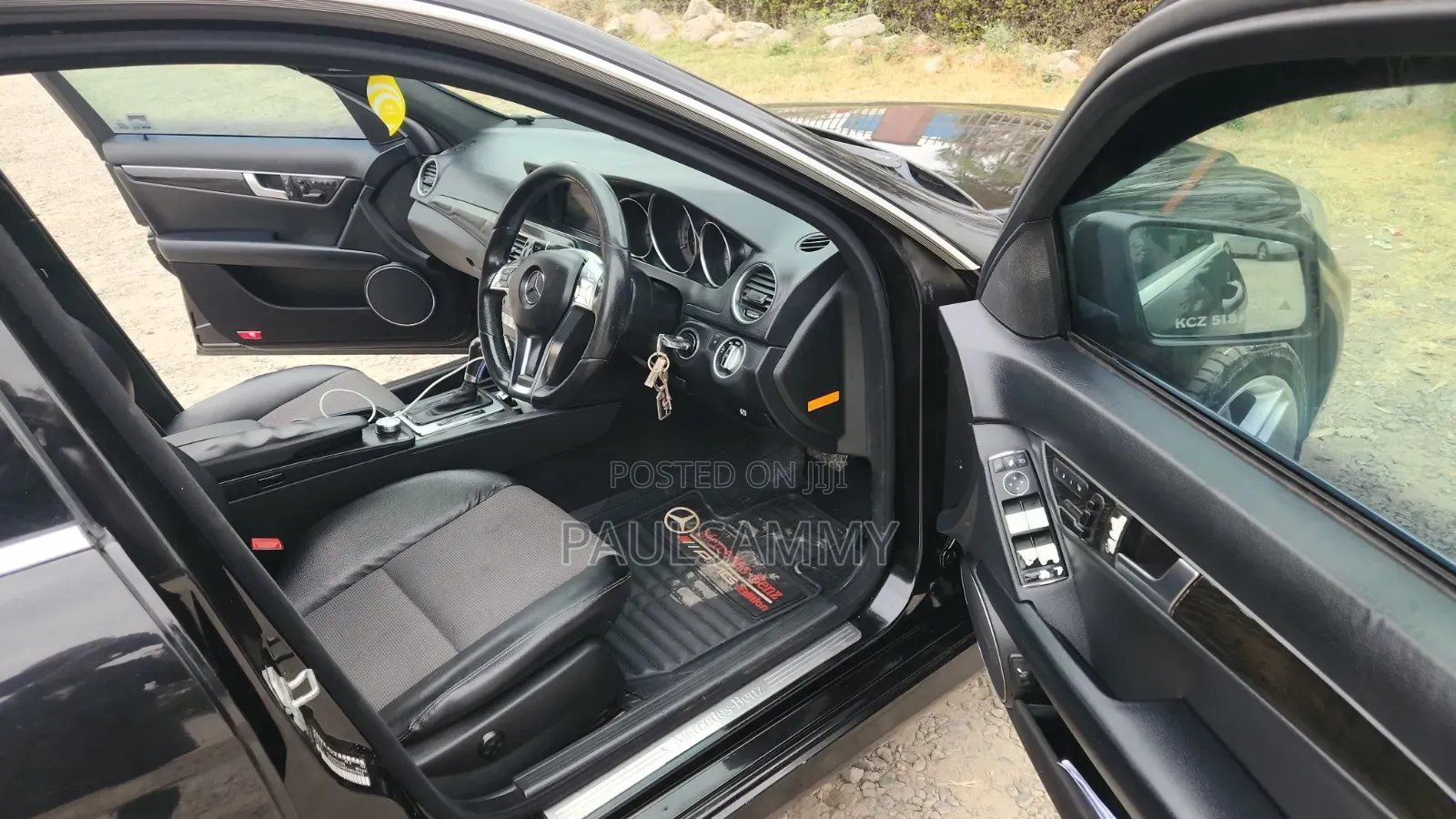 Mercedes-Benz C200 2013 Black