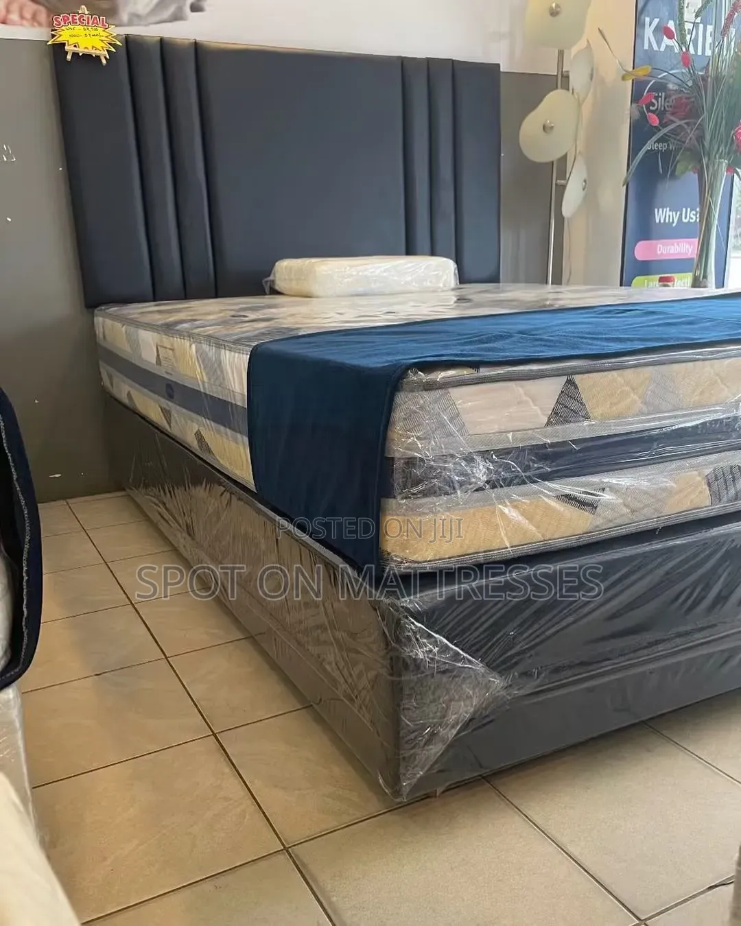 Sema Ng'we Ikuje - 5by6 10inch Heavy Duty Quilted Mattress.