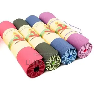 6mm Double Sided Yoga Mats With Carrier
