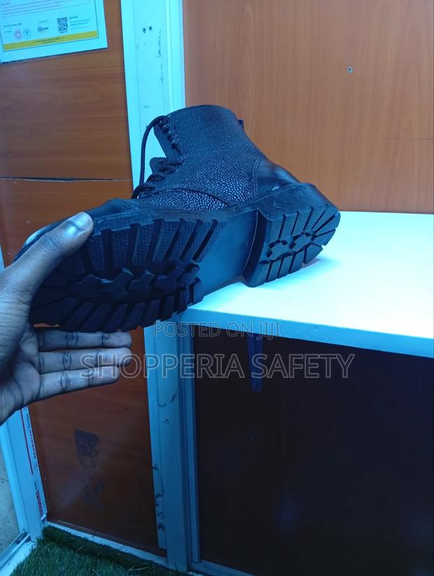 Leather Security Boots - main view