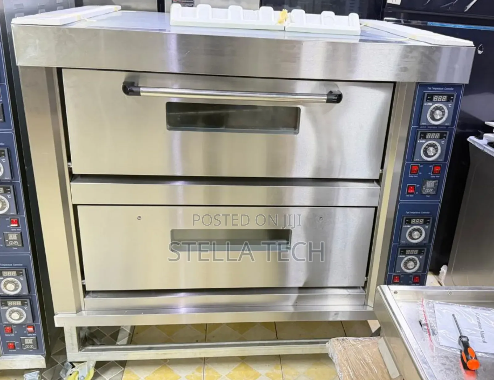 Euromax Deck Oven 2 Deck 4 Tray With Free Trays