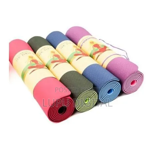 6mm Double Sided Yoga Mats With Carrier