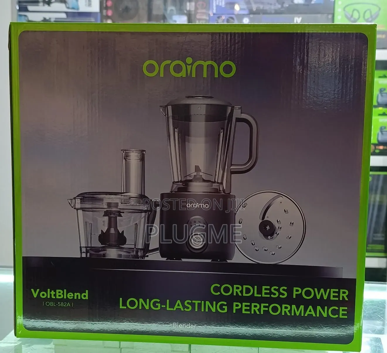 Oraimo VOLTBLEND 3 in 1
 OBL-582A Cordless Blender