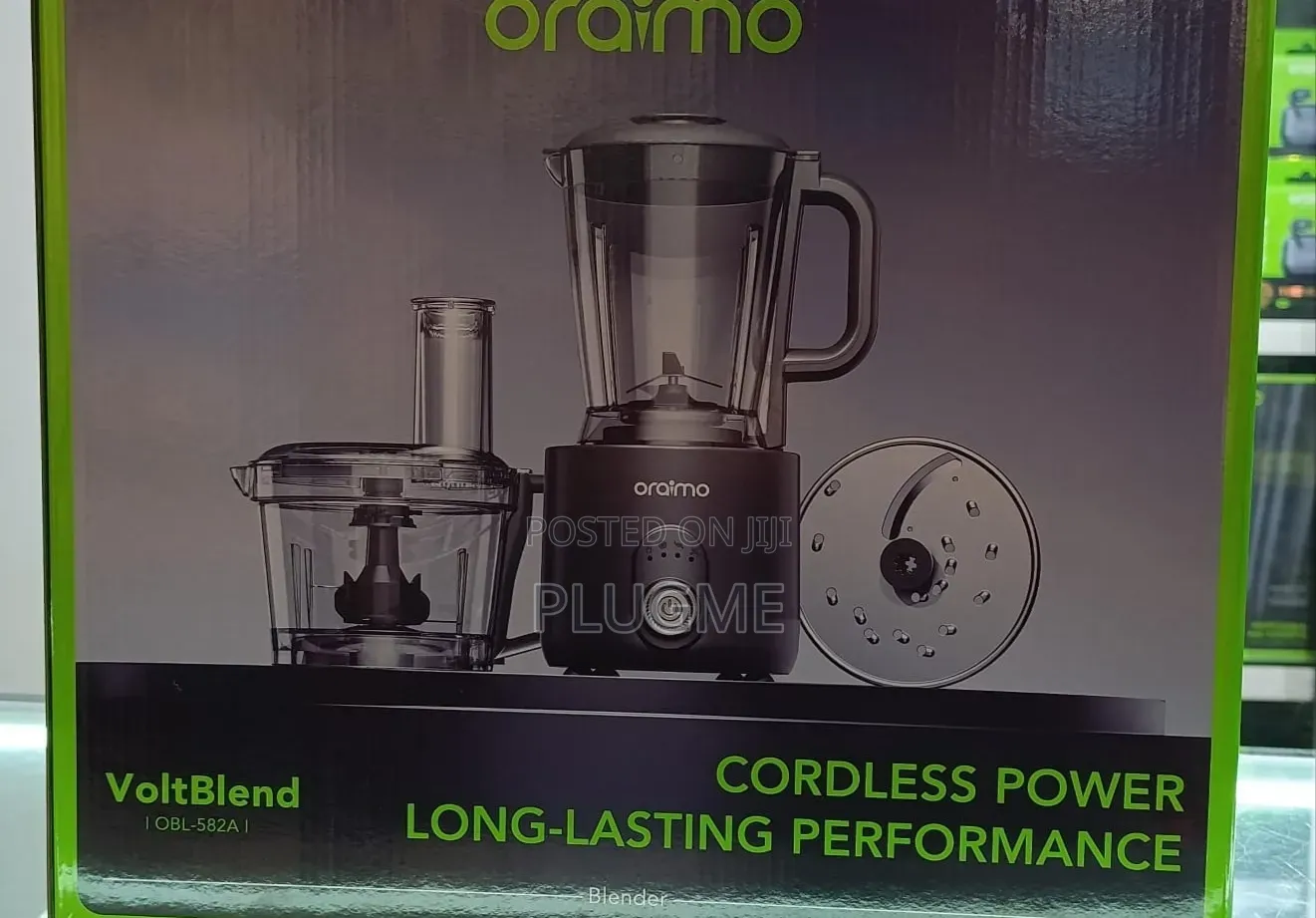 Oraimo VOLTBLEND 3 in 1
 OBL-582A Cordless Blender