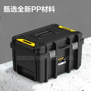 Tool Box Deli Wide Body Toolbox 22" Inch Plastic Stackable Storage Box