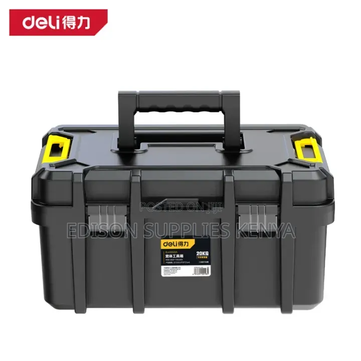 Tool Box Deli Wide Body Toolbox 22" Inch Plastic Stackable Storage Box