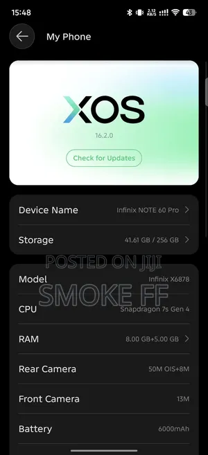 Infinix Note 60 Pro 256 GB Orange