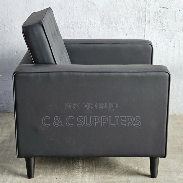 1-Seater Leather Sofa Set - thumbnail 3