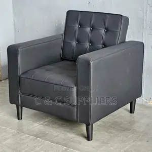 1-Seater Leather Sofa Set