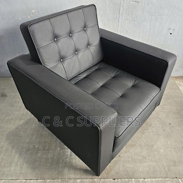 1-Seater Leather Sofa Set - thumbnail 8