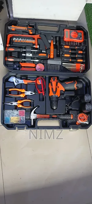 Cordless Drill and a Multimeter