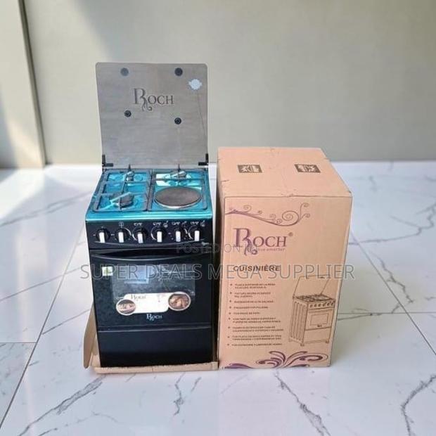 High-End Multipurpose 3 Gas Burners+1 Hotplate Free Standing Cooker - thumbnail 2