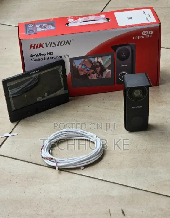 Hikvision HD Video Intercom Doorbell With Indoor Screen