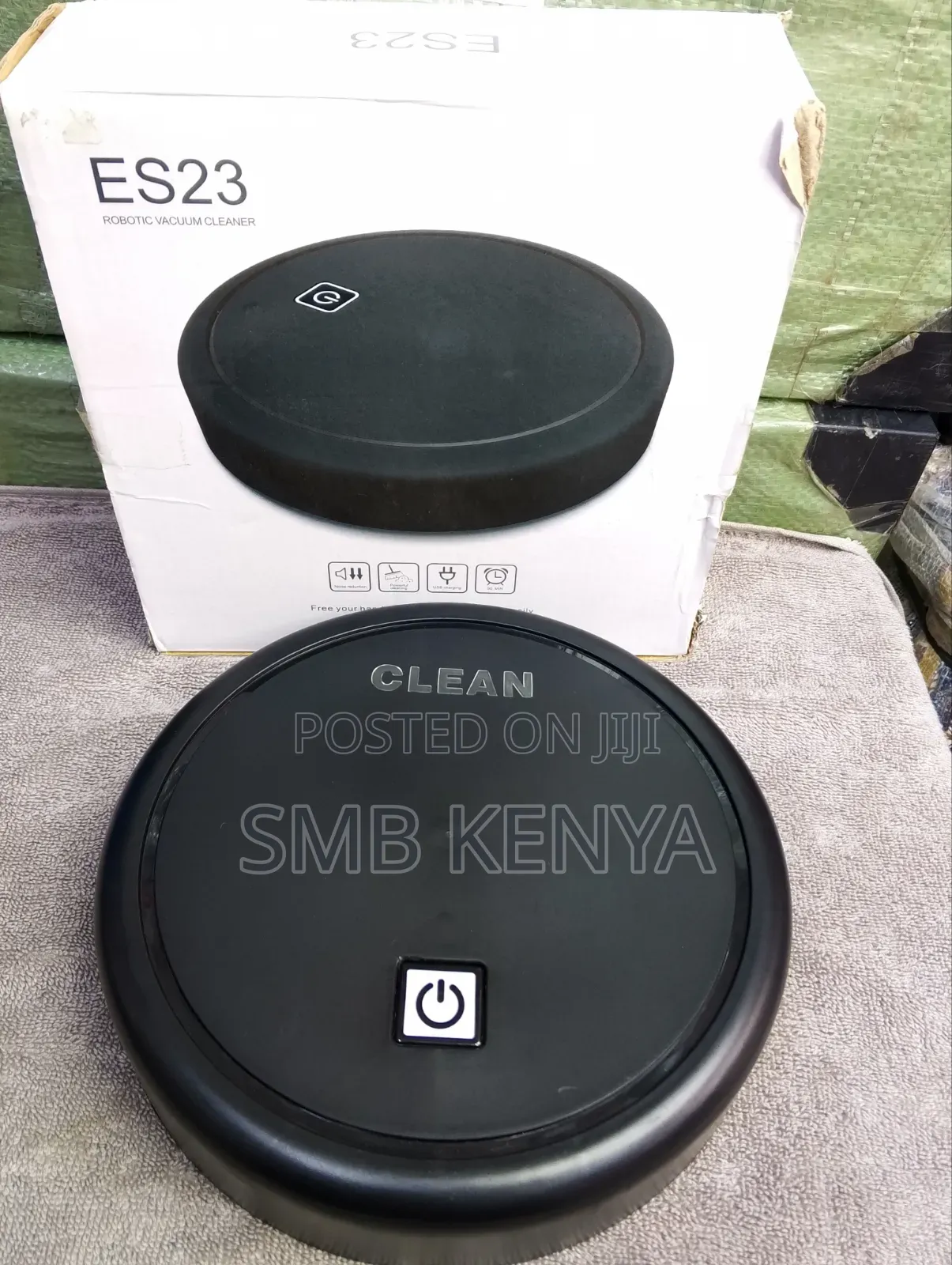 ES23 Automatic Wireless Sweeping Robot Vacuum