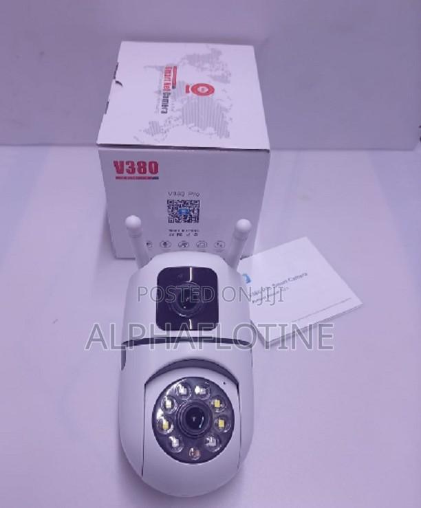 New Wall Mountable Dual Lens Bulb Camera - main view
