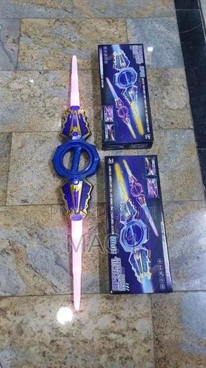 Light-Up Double-Edged Spinning Toy Lightsaber / Sword