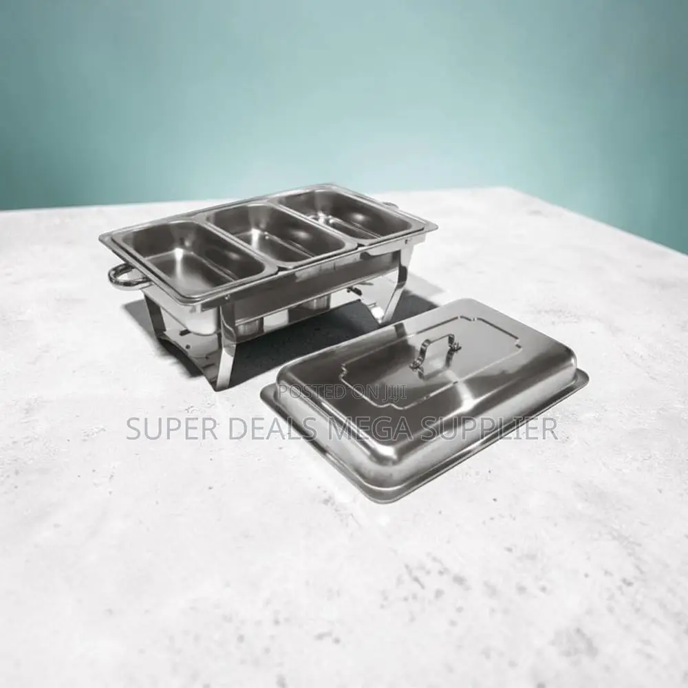 Clearance Prices 11L Stainless Steel Triple Chafing Dish