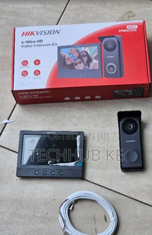 Hikvision 4-Wire Video Door Phone System for Home Security
