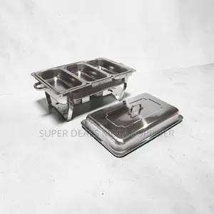 Import Prices 11L Stainless Steel Triple Chafing Dish