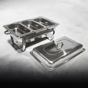 Supplier Prices 11L Stainless Steel Triple Chafing Dish