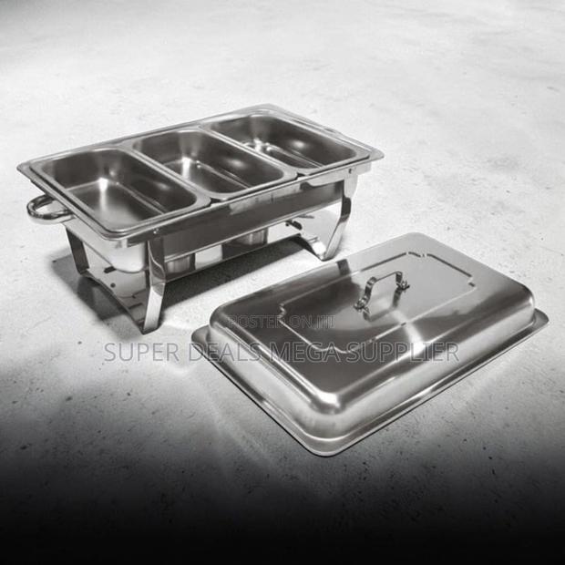 Supplier Prices 11L Stainless Steel Triple Chafing Dish