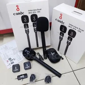 CandC High-Performance Dual Wireless Microphone for Content
