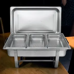 Cash and Carry Prices 11L Stainless Steel Triple Chafing Dish