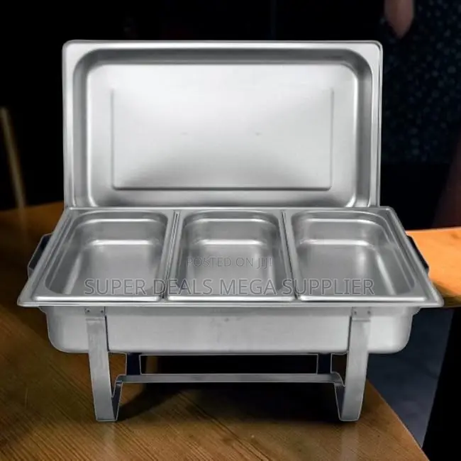 Cash and Carry Prices 11L Stainless Steel Triple Chafing Dish