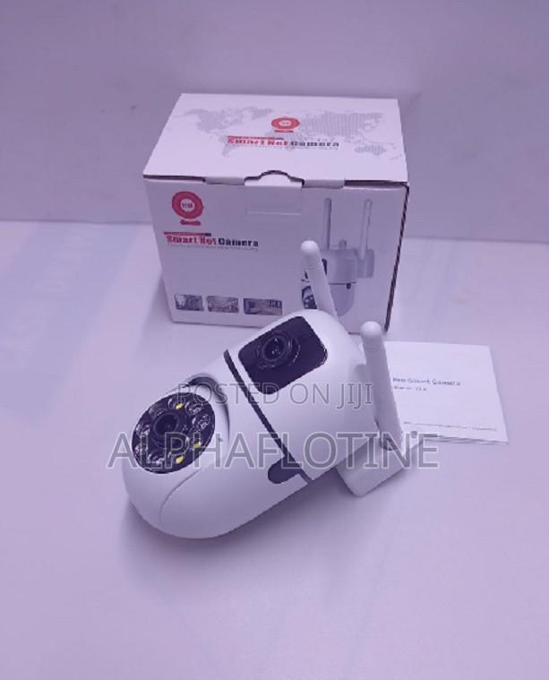 Mini Wall Mountable Double Lens Bulb Camera ,Wifi Use - main view