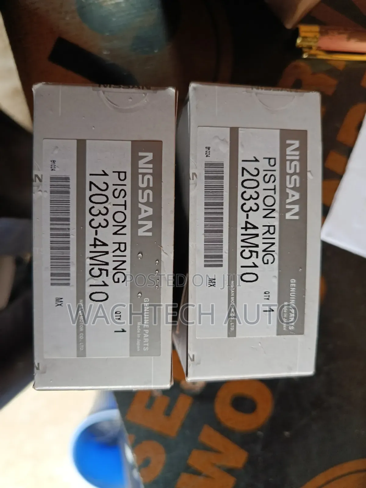 Piston Rings Nissan 4g15 Double Groove