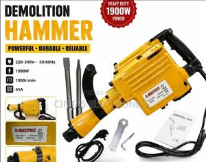 1900W Kmaxitaly Demolition Hammer