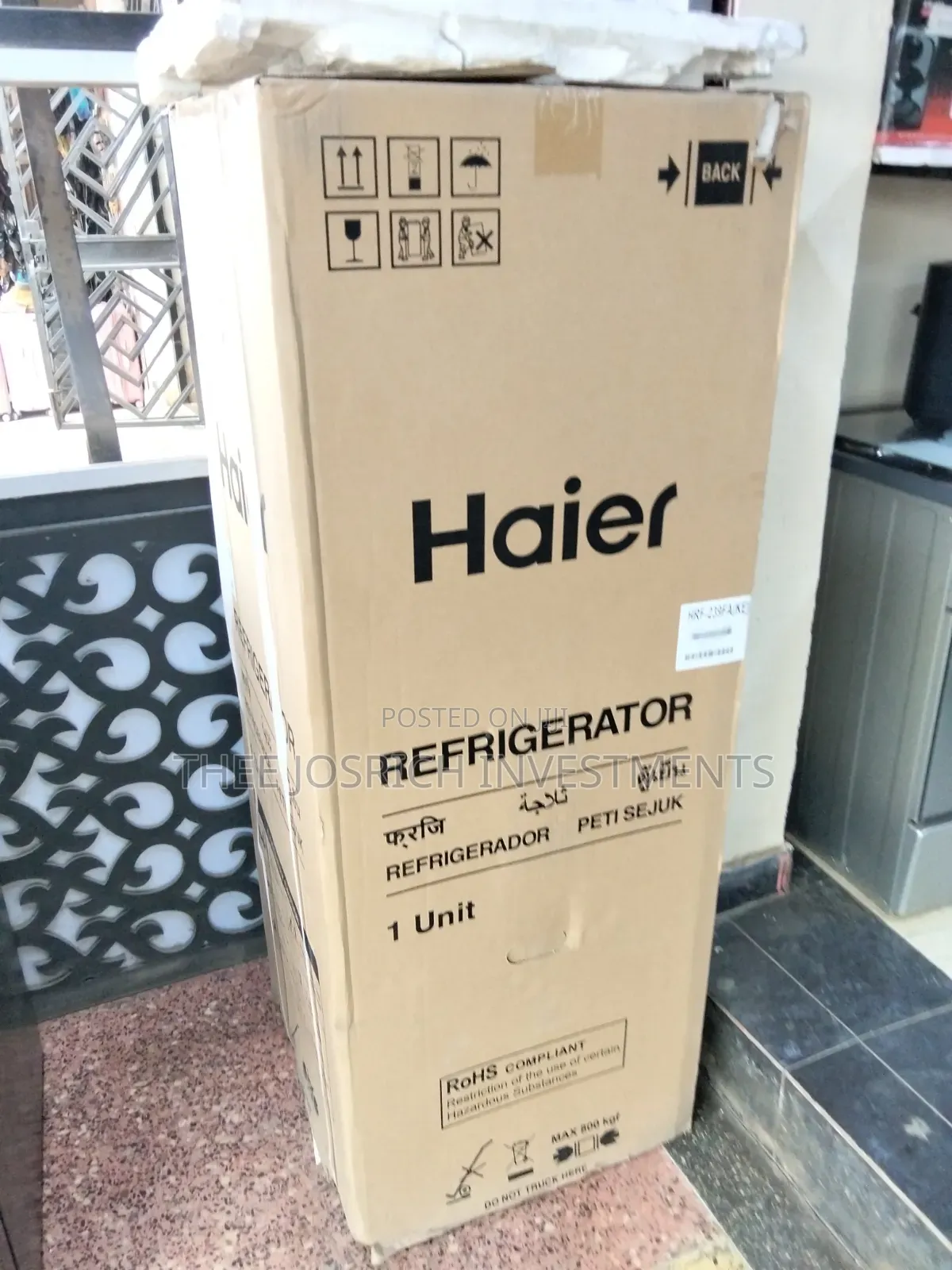 Haier Double Door 239 Litres Refrigerator No Frost