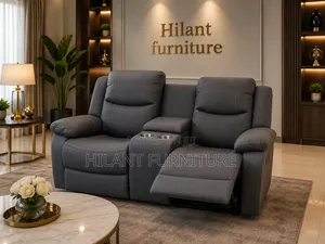 Gray 2 Seater Imported Recliner Sofa