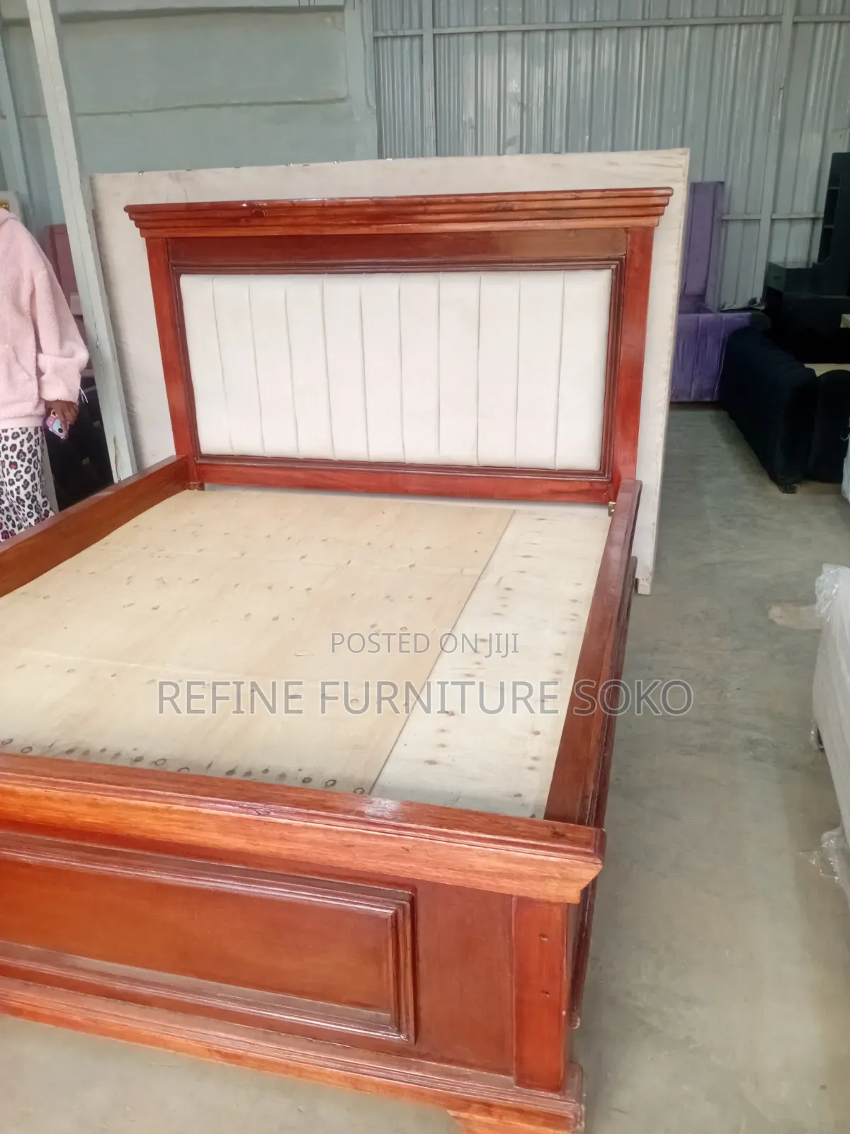 King and Queen Panel Bed